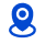 localização azul