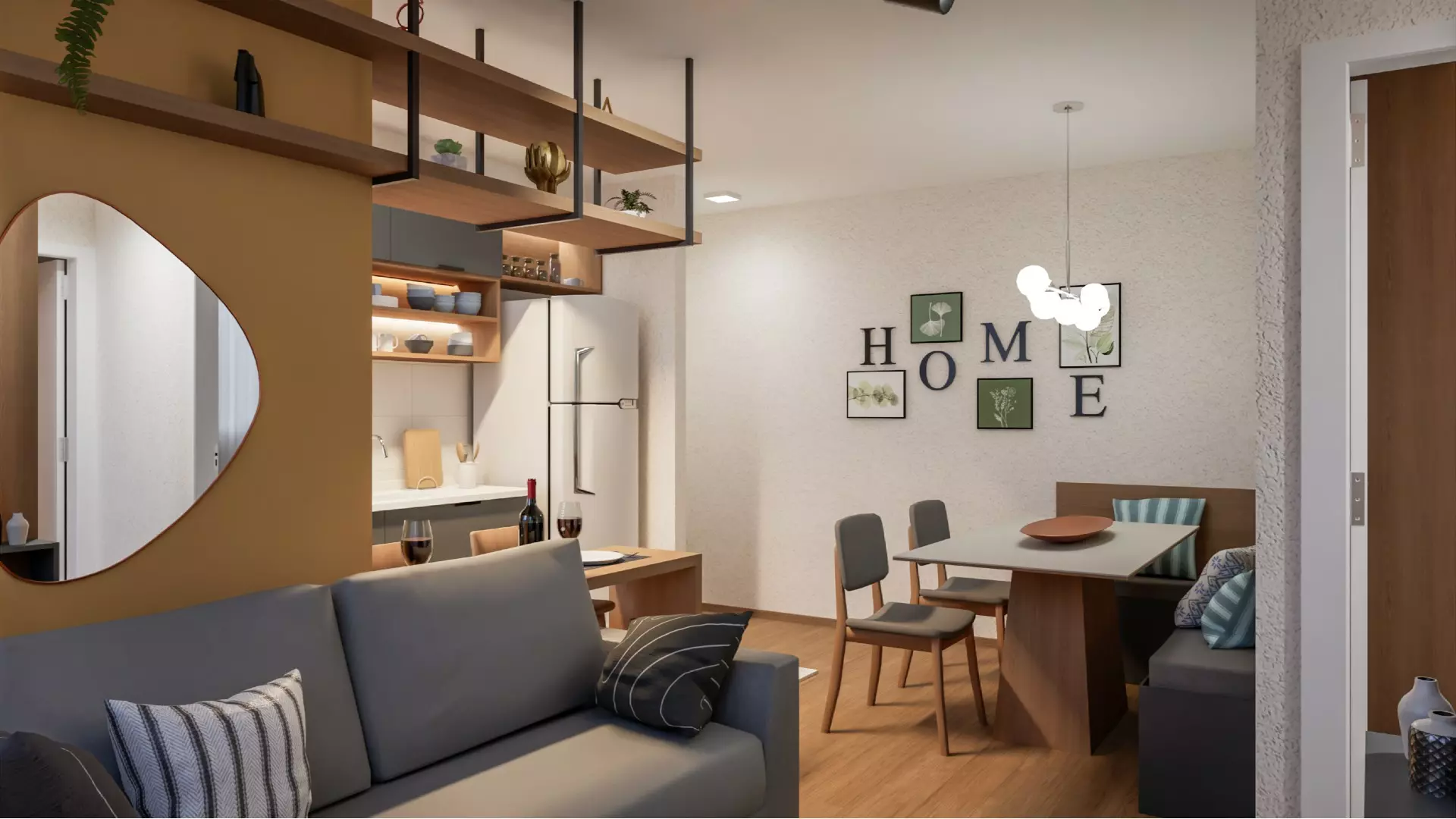 Decoração contemporanea