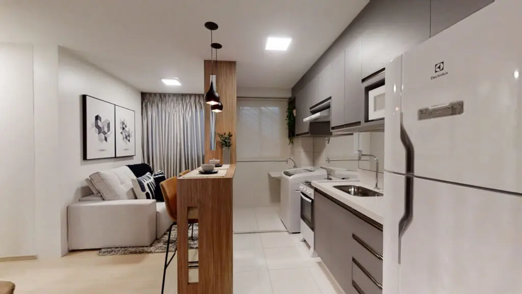 10 dicas para a decoração de cozinha em apartamento pequeno Cozinha decorada da Direcional