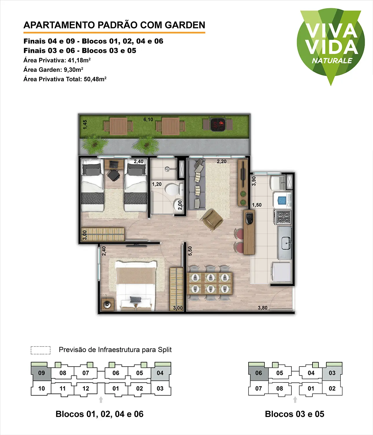 Foto Empreendimento Decorado Viva Vida Naturale