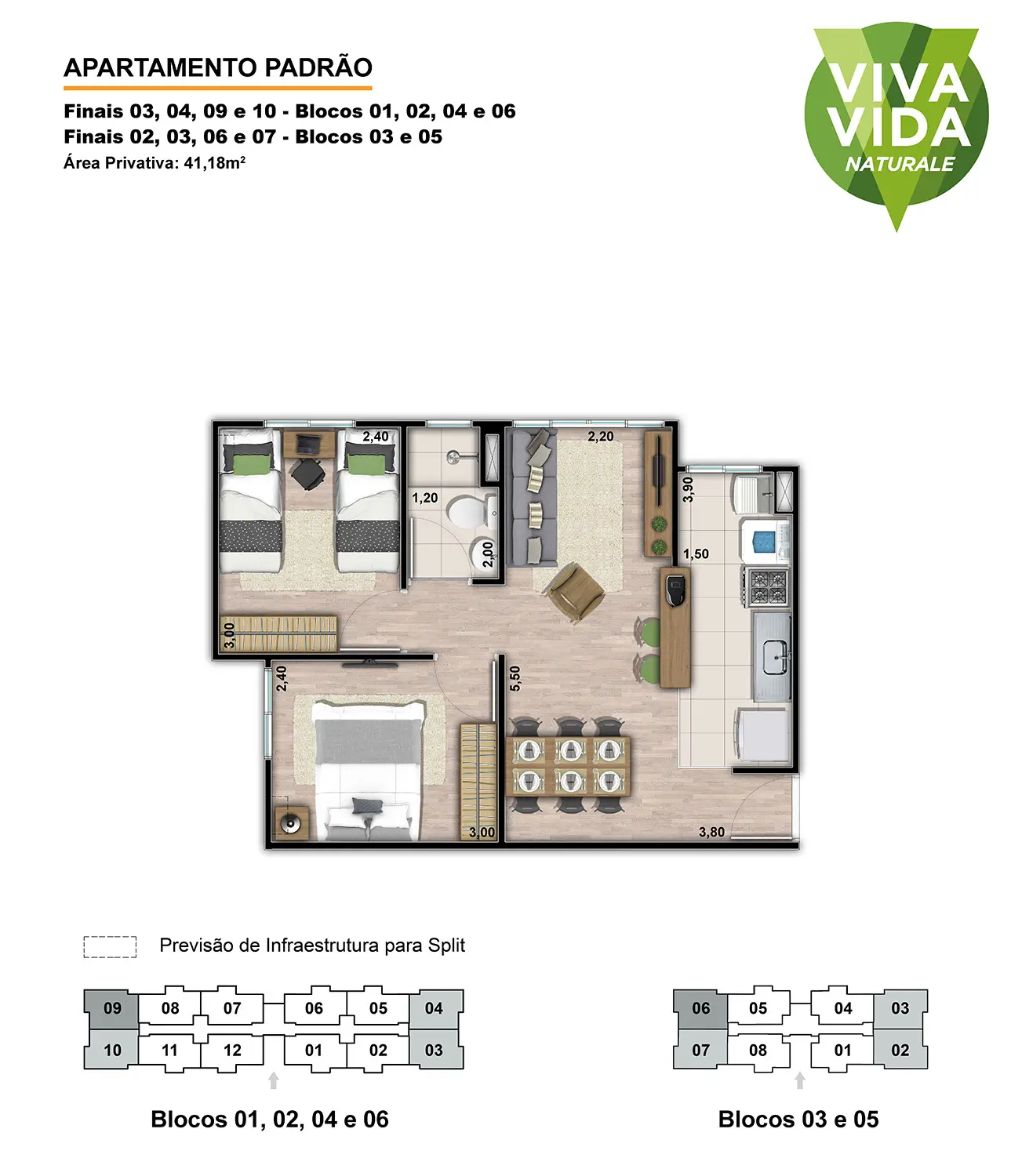 Foto Empreendimento Decorado Viva Vida Naturale