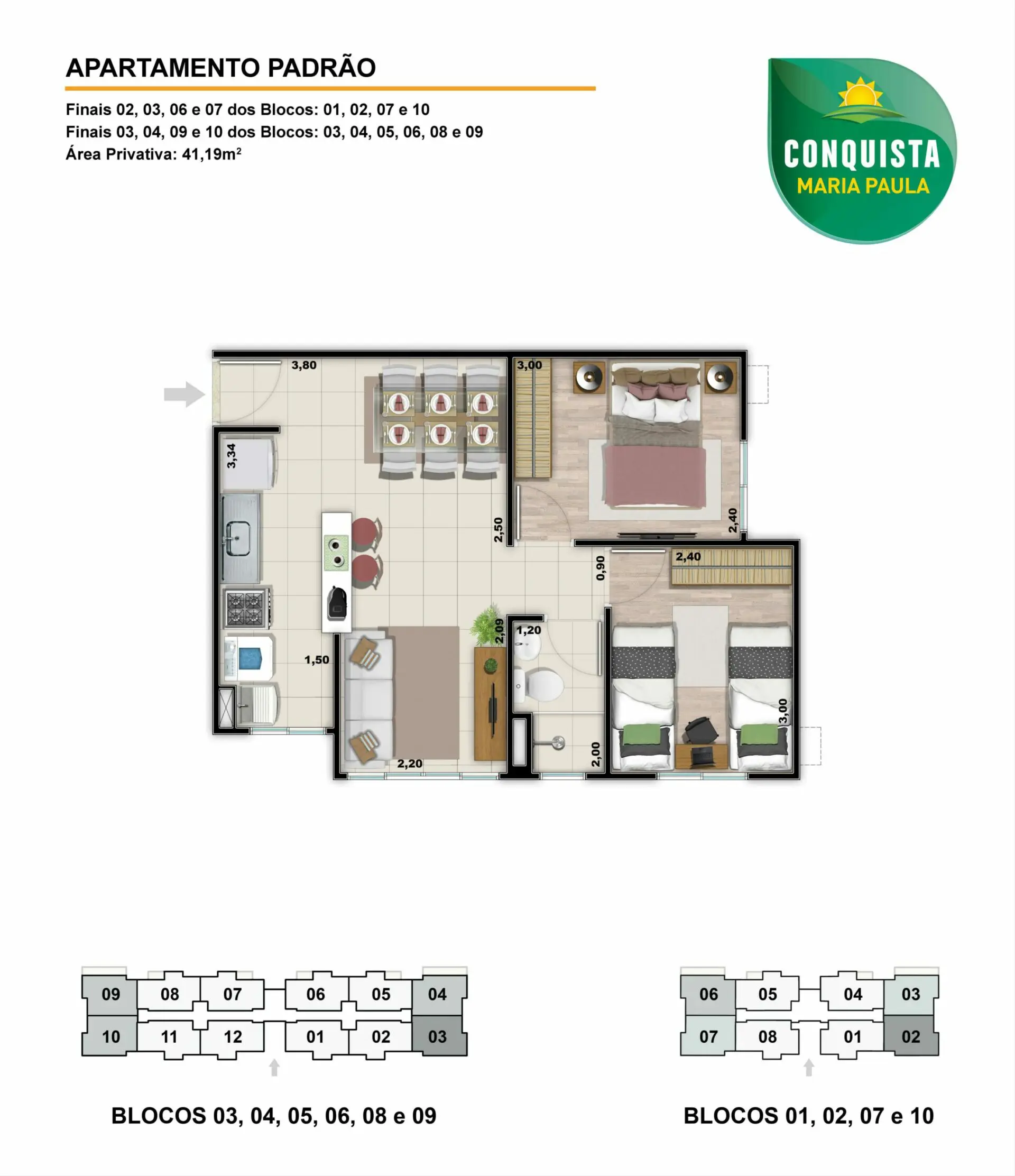 Foto Empreendimento Decorado Conquista Maria Paula