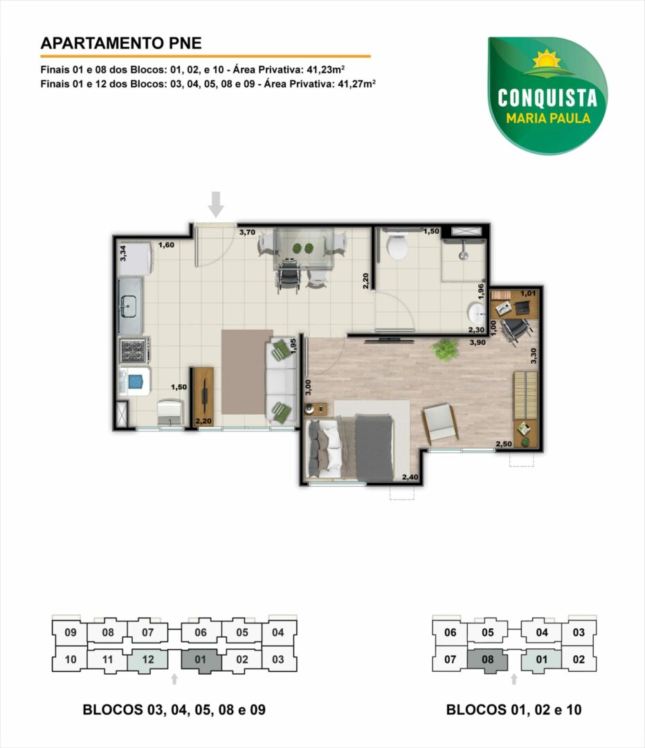 Foto Empreendimento Decorado Conquista Maria Paula