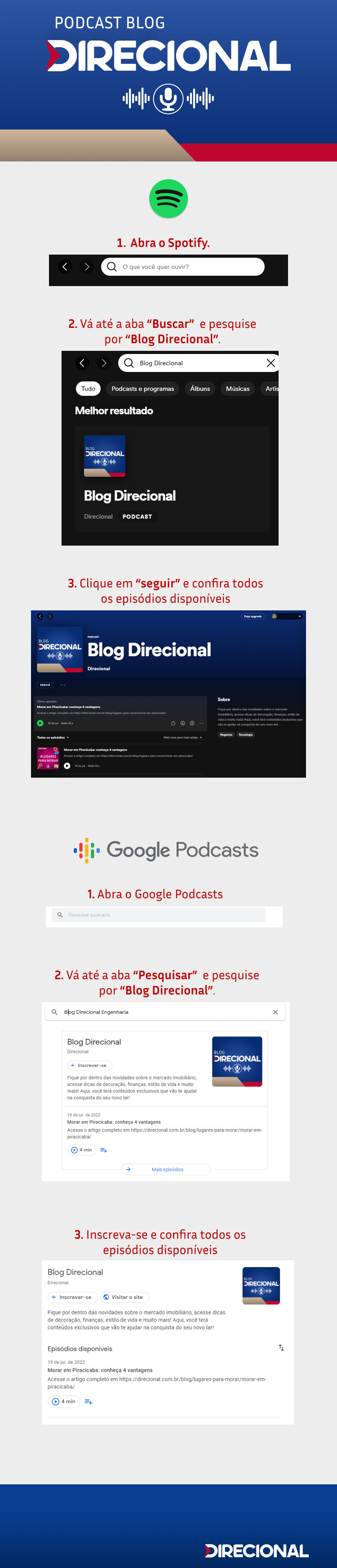 podcast blog direcional 