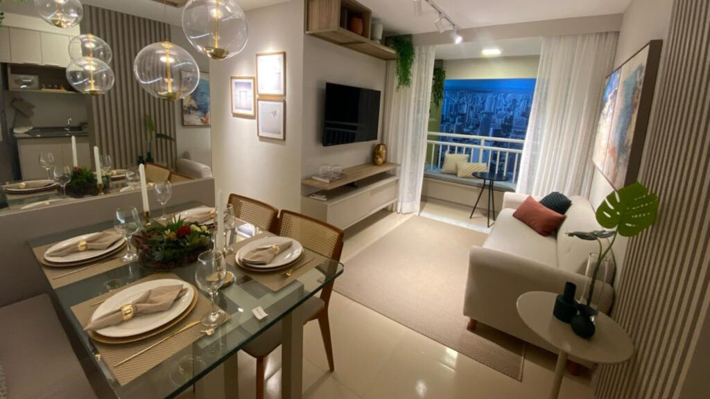 Apartamento para venda: conheça os fatores que fazem toda a diferença Apartamento para venda decorado do Estilo Boa Viagem, empreendimento da Direcional em Recife/PE