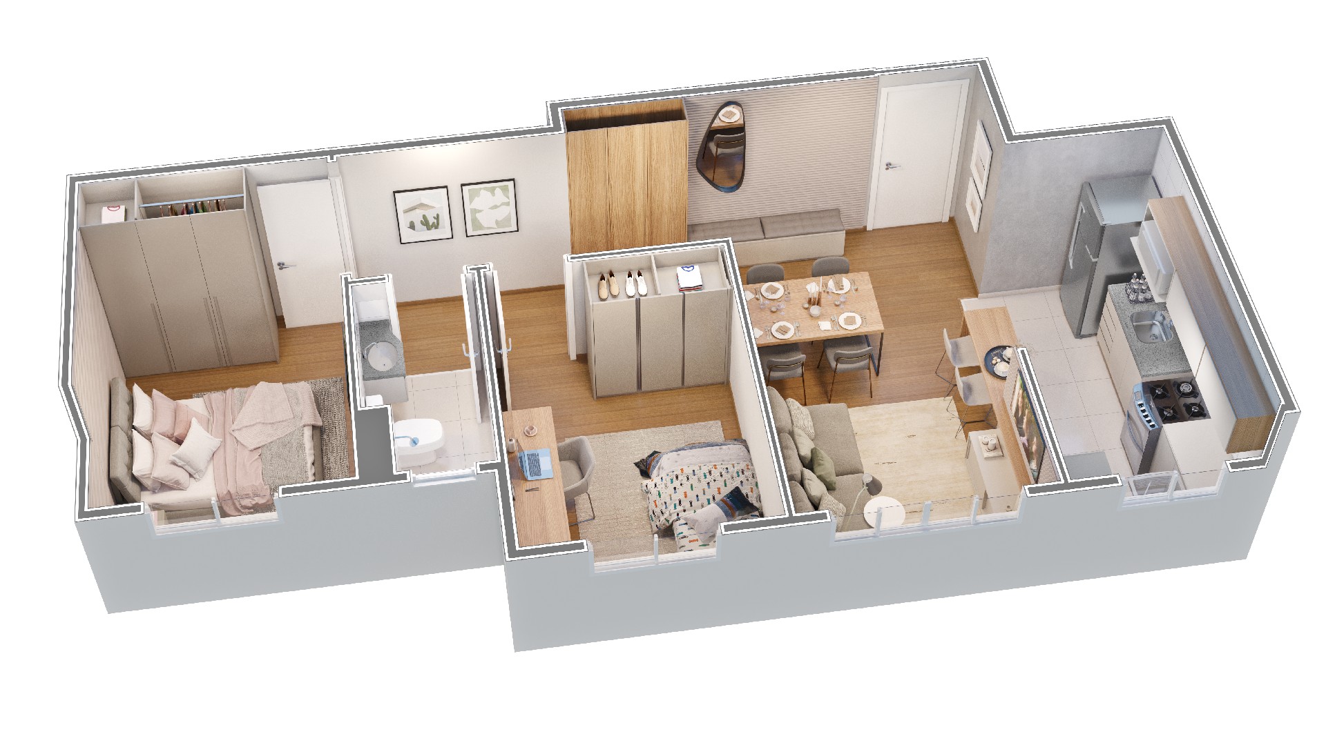 Foto Empreendimento Decorado New Time Residence