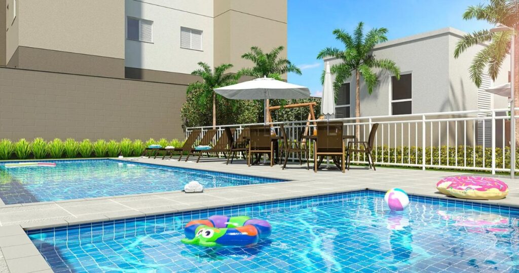 Área de lazer com piscina no condomínio: o que não pode faltar? Área de Lazer com Piscina
