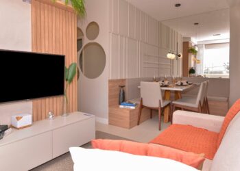 Painel de TV: estilo e praticidade para o seu apartamento