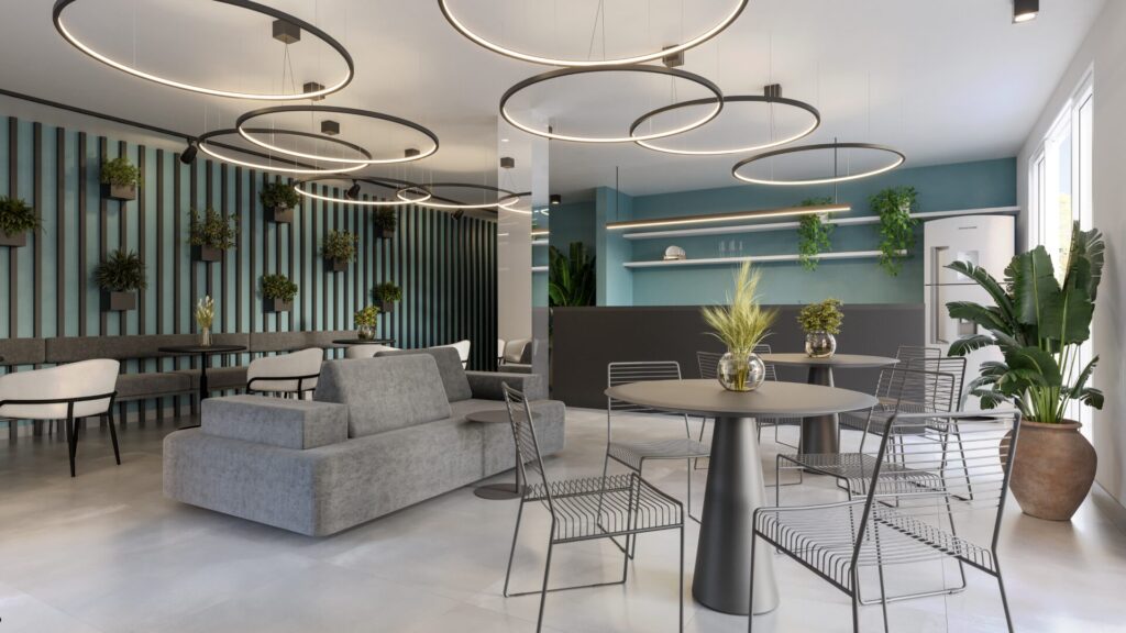 Lazer completo: mais conforto, diversão e qualidade de vida na sua casa própria Perspectiva SalaodeFestas CelebreResidence Lazer completo: mais conforto, diversão e qualidade de vida na sua casa própria