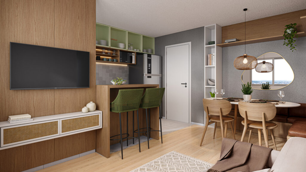 Combinação de cores: como escolher a paleta ideal para seu apartamento? Combinação de cores em um apartamento Direcional