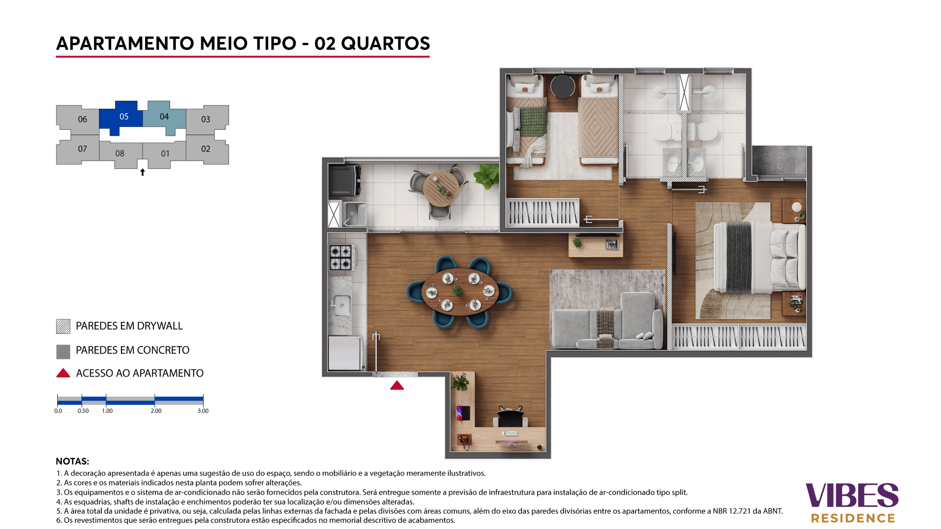 Foto Empreendimento Decorado Vibes Residence