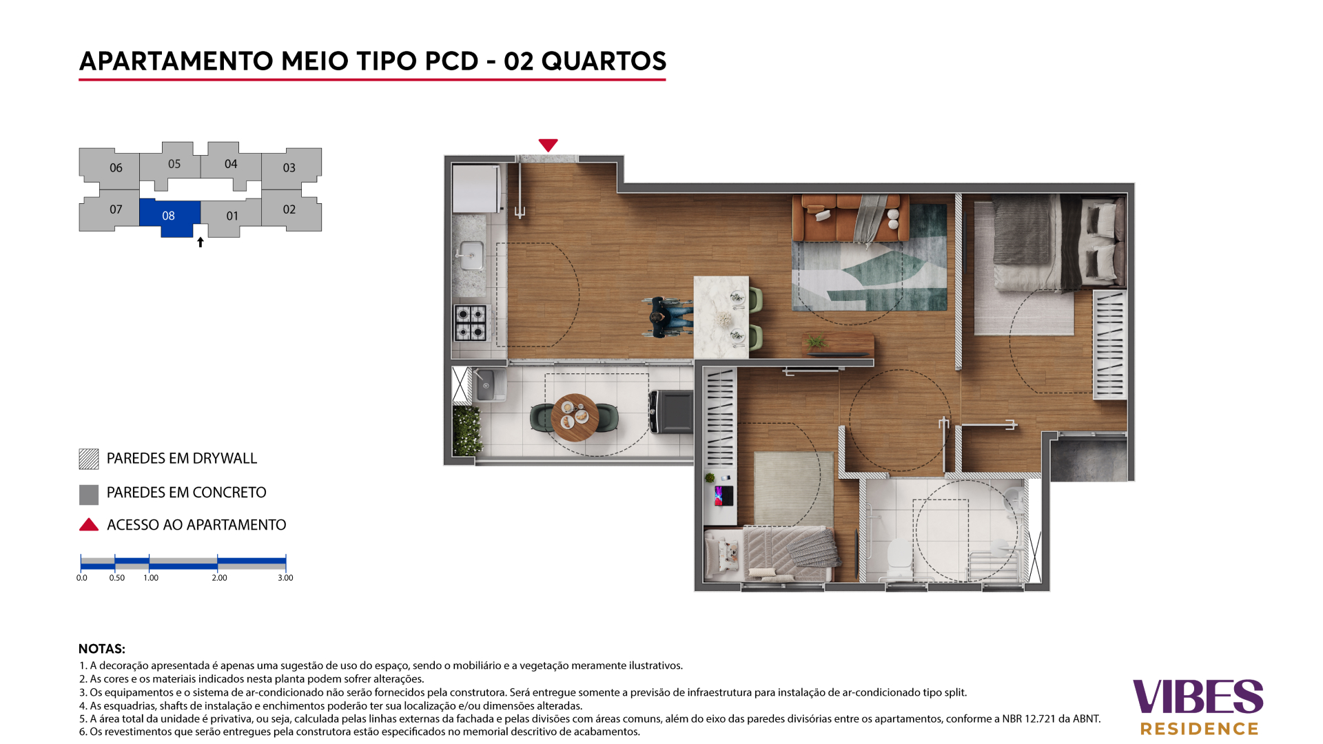 Foto Empreendimento Decorado Vibes Residence