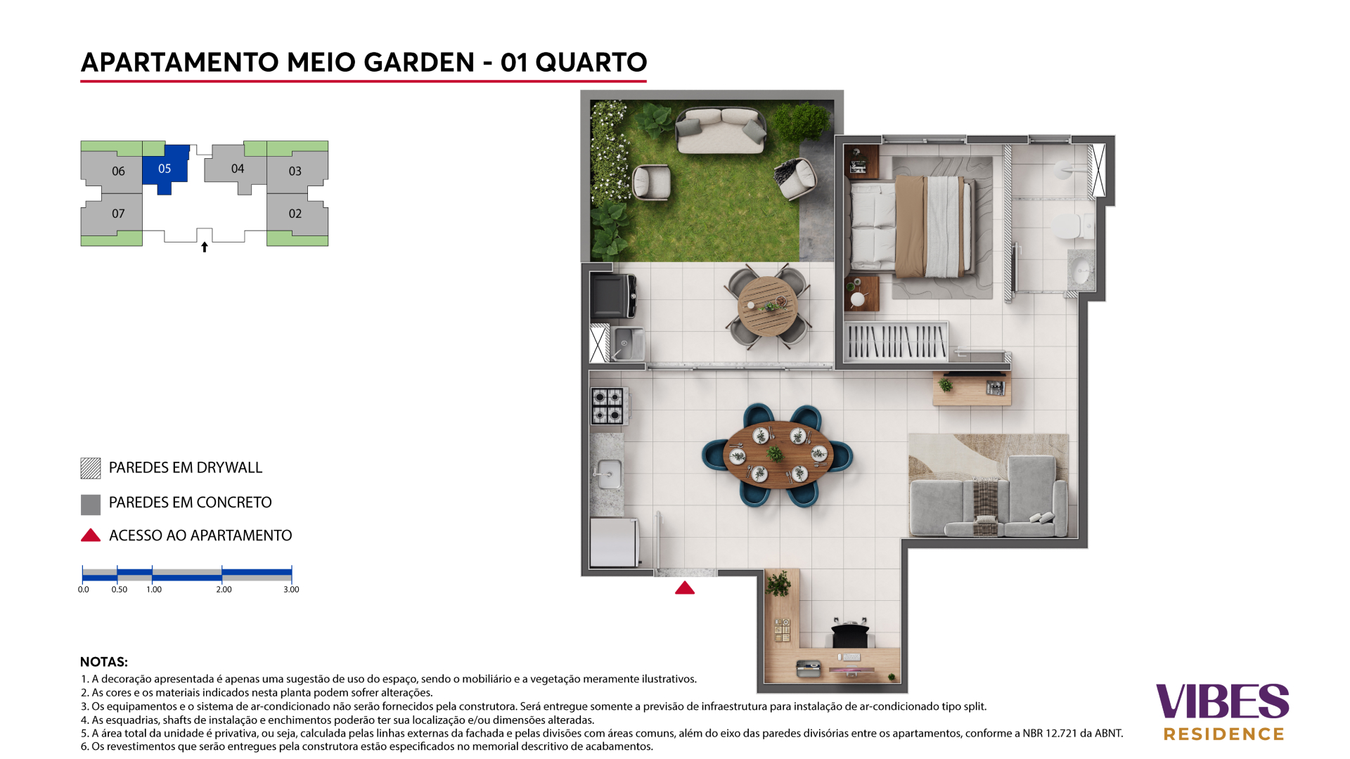 Foto Empreendimento Decorado Vibes Residence