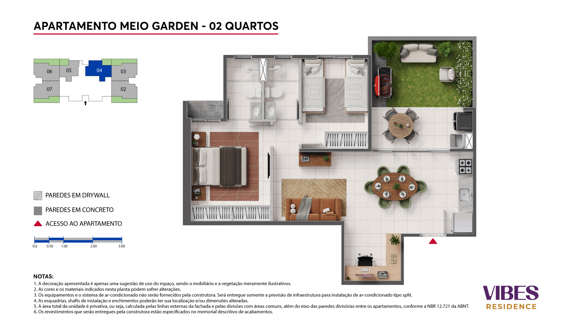 Foto Empreendimento Decorado Vibes Residence