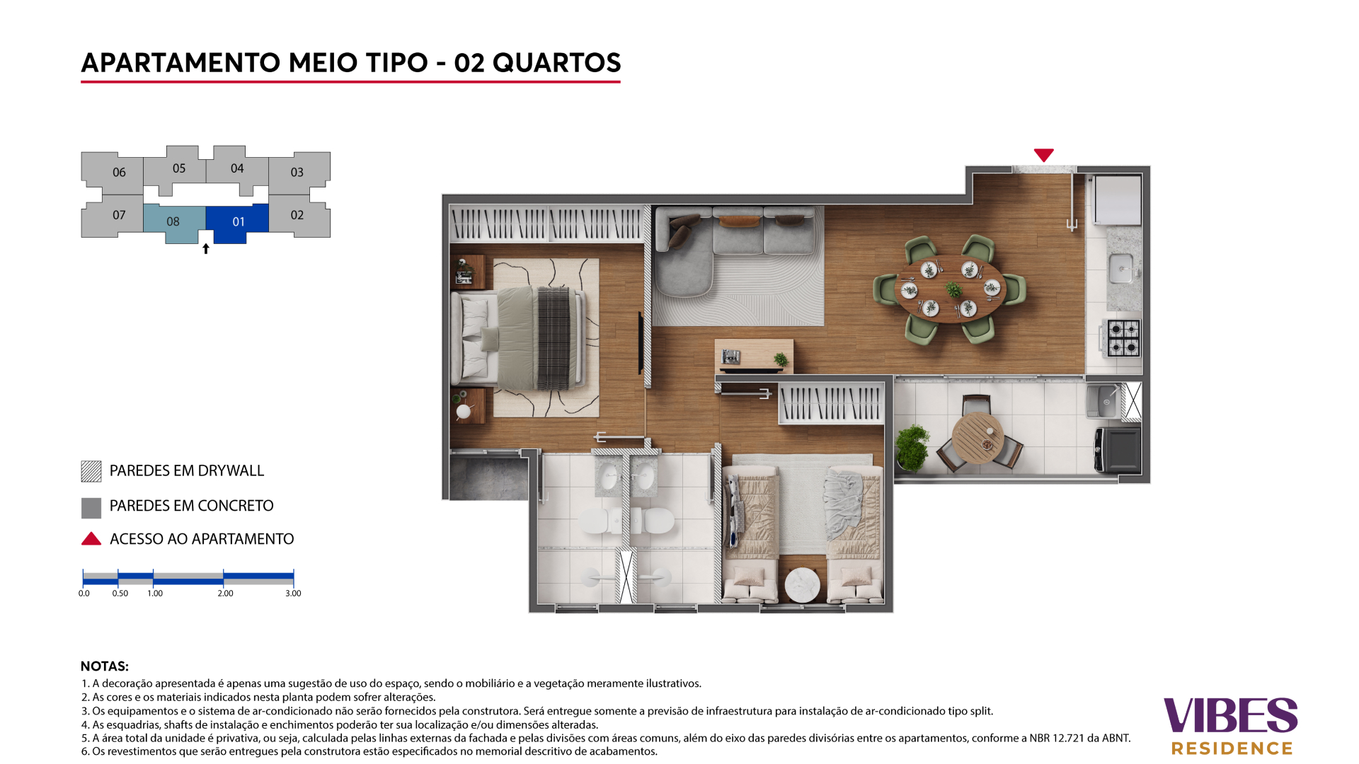 Foto Empreendimento Decorado Vibes Residence
