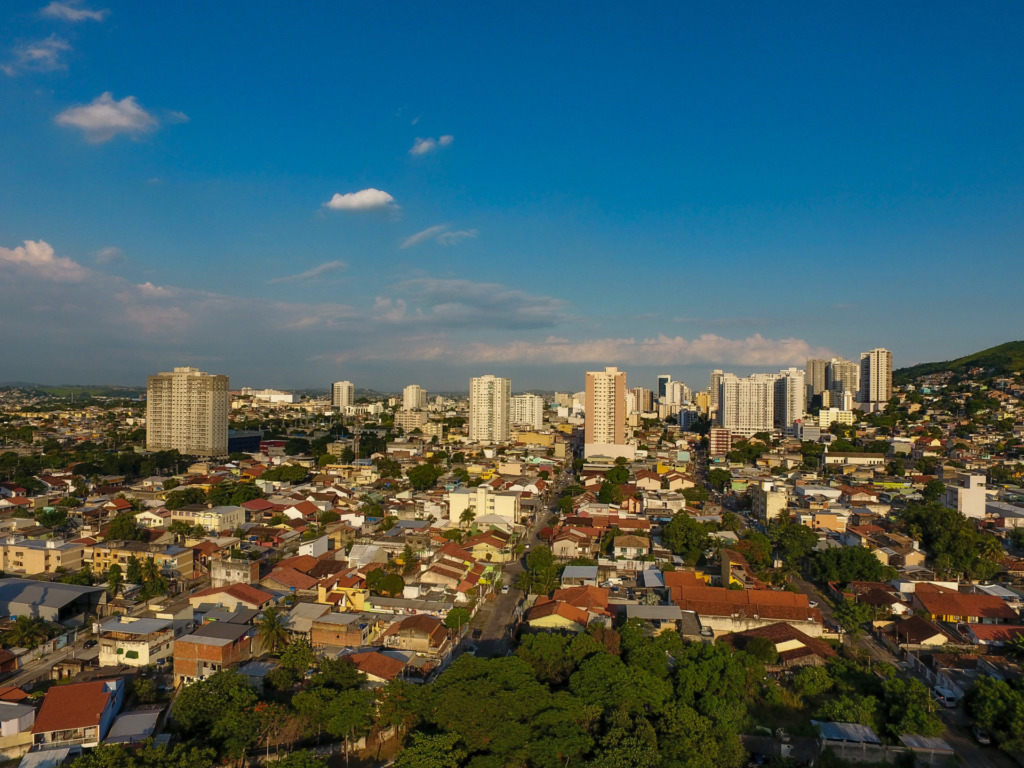 Bairro da Luz, Nova Iguaçu (RJ): conheça o bairro que combina praticidade, tradição e oportunidades Visão Aérea do bairro da Luz Nova Iguaçu