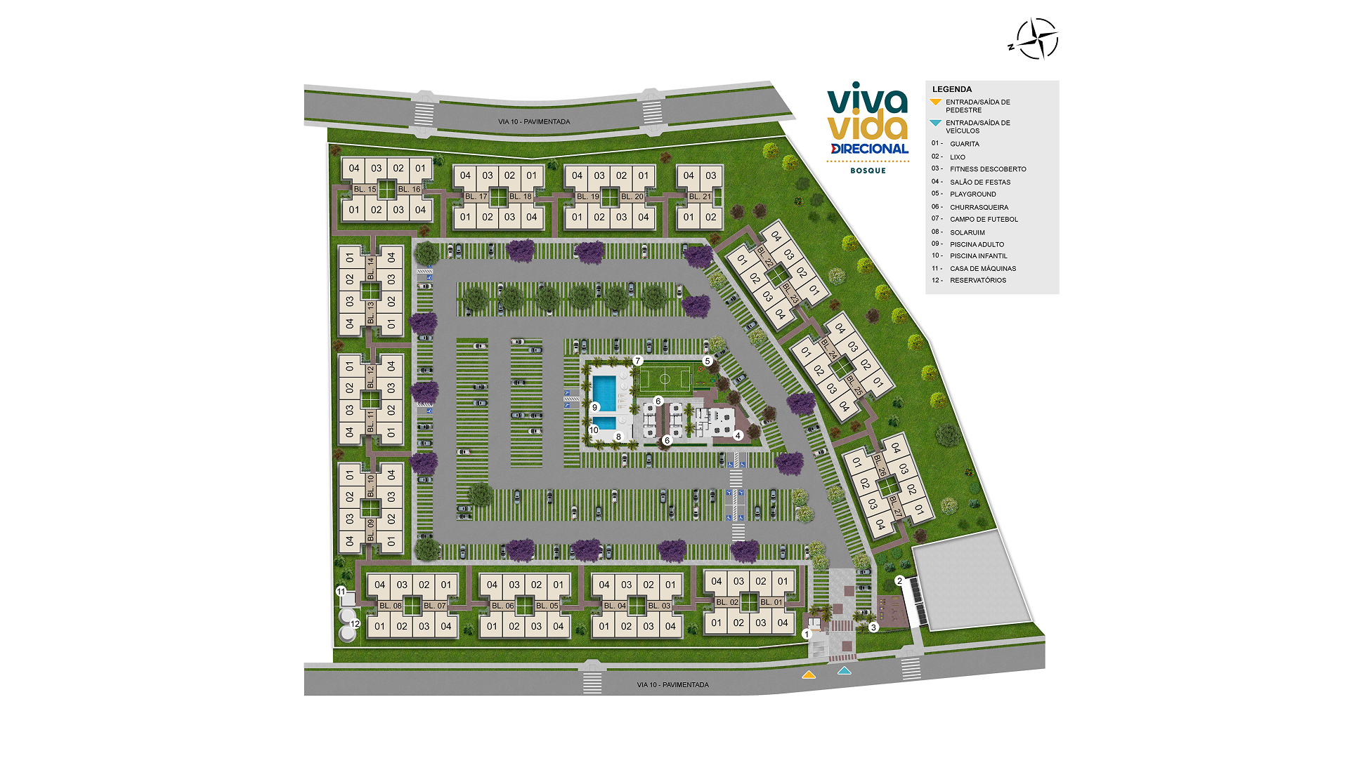 Foto Empreendimento Decorado Viva Vida Bosque