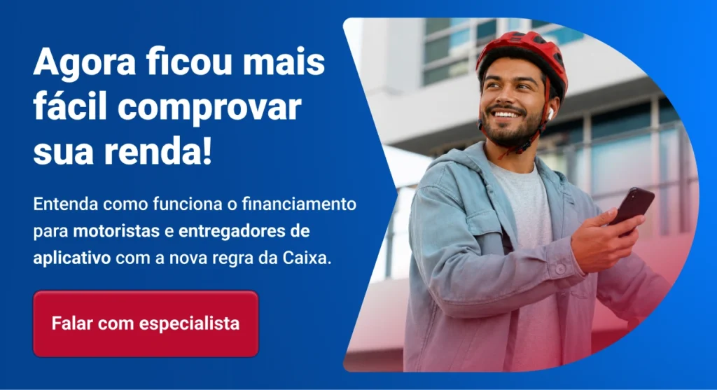 Financiamento para motoristas de app: entenda as novas regras Banner V2 Desktop Financiamento para motoristas de app: entenda as novas regras