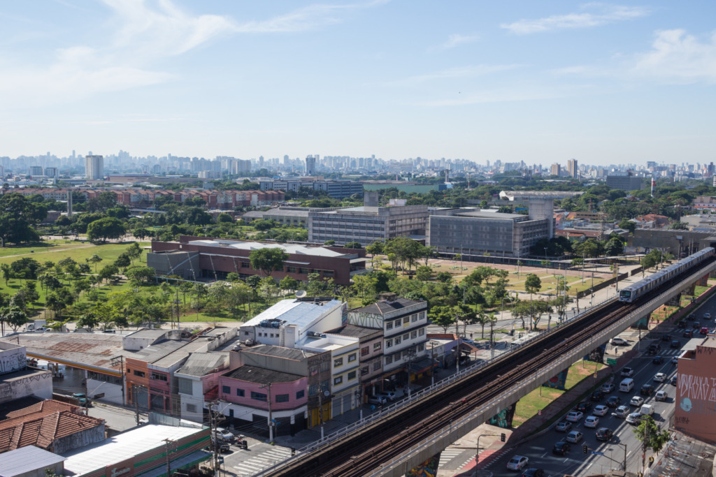 Visão aérea do Parque da Juventude - Zona Norte de SP
