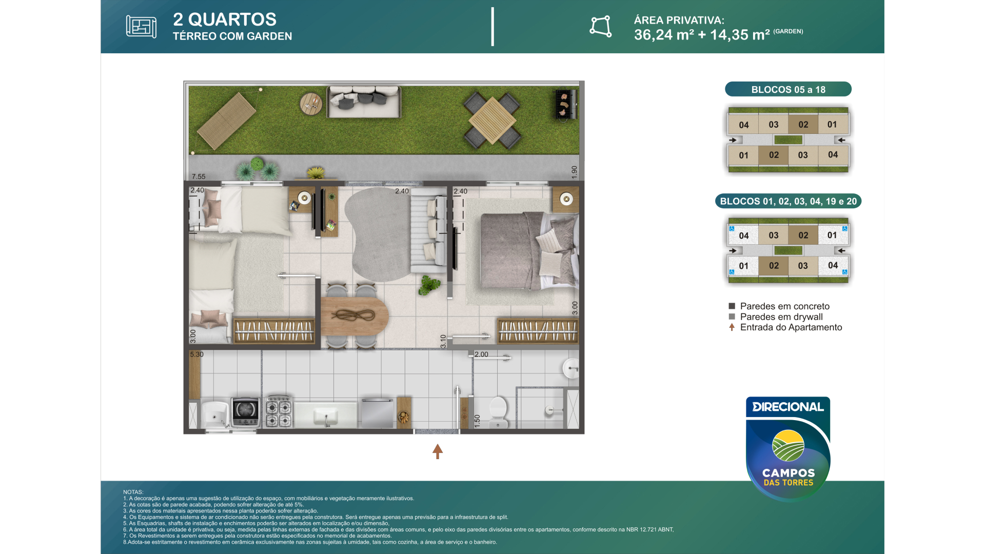 Foto Empreendimento Decorado Campos das Torres